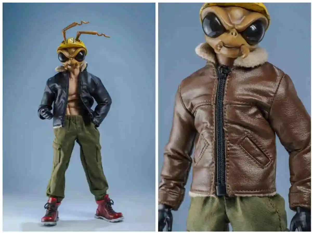 Nwtoys 1/12 6 inch figure accessories leather jacket (mezco)