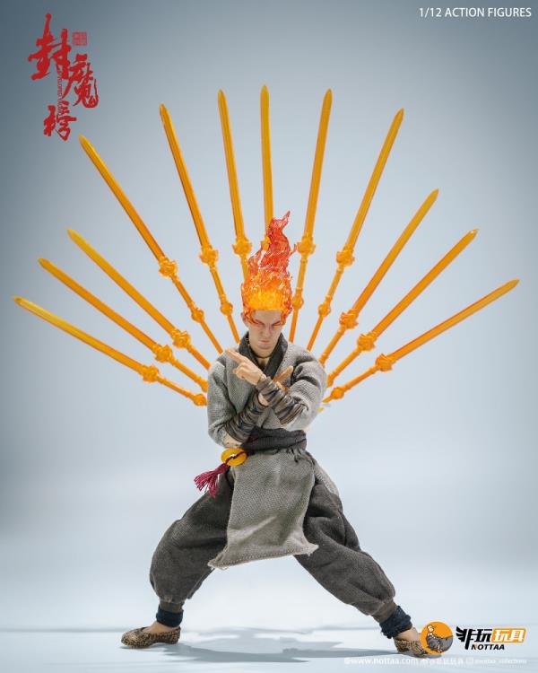 Elevate your Enveloped Yaomo series figures with this Thousand Flying Swords accessory pack.