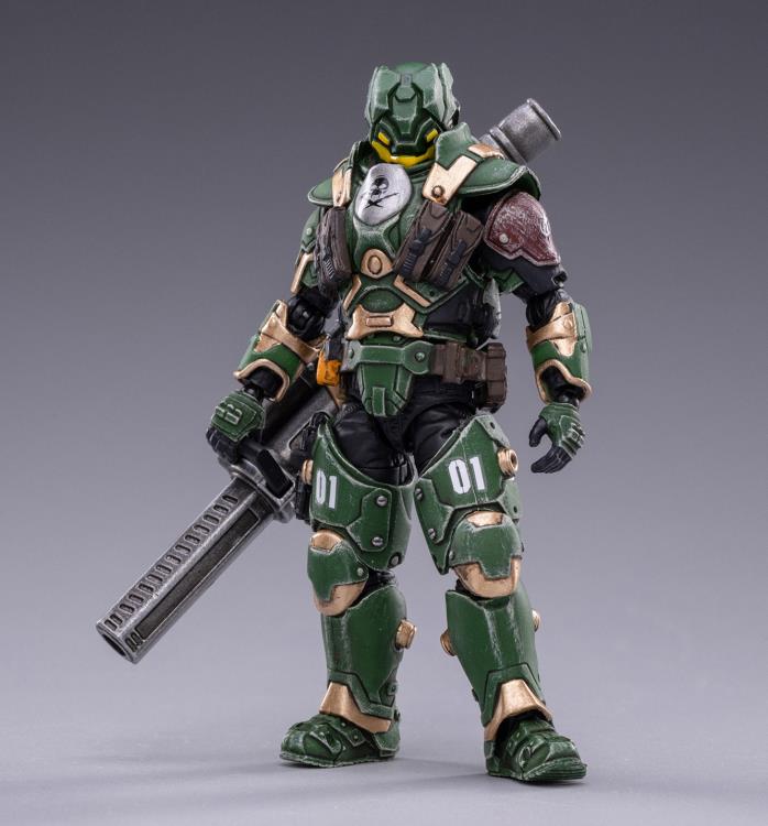 From Joy Toy, this Battle for the Stars 01st Legion Steel set of figures is incredibly detailed in 1/18 scale. Each figure is highly articulated and includes weapon accessories.