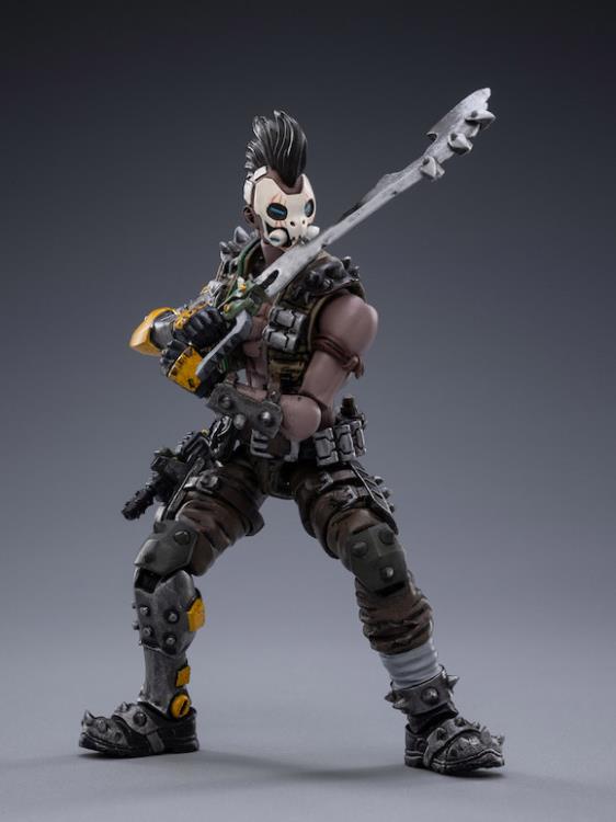 Joy Toy Battle for the Stars: The Cult of San Reja action figure is incredibly detailed in 1/18 scale. JoyToy figure is highly articulated and includes weapon accessories as well as several pieces of removable armor.