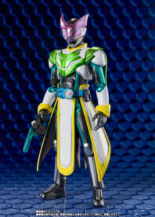 Premium Bandai/ Tamashii Nation/ Bandai Spirits/S.H.Figuarts From the Kamen Rider Revice series comes a new S.H.Figuarts figure: Kamen Rider Live in Bat Genome and Jackal Genome form! Measuring around 6 inches tall, Kamen Rider Live features multiple points of articulation and comes with Bat and Jackal Genome parts.