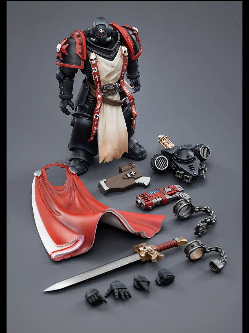 The most elite of the Space Marine Chapters in the Imperium of Man, Joy Toy brings the Ultramarines from JoyToy Warhammer 40k to life with this new series of 1/18 scale figures. Each Joy Toy figure includes interchangeable hands and weapon accessories and stands between 4″ and 6″ tall.