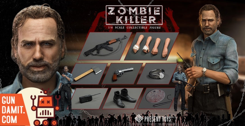 Present Toys 1/6 PT-SP53 Zombie Killer Action Figure