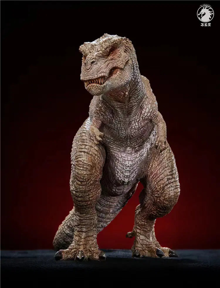W-Dragon (Wan Long Tang) Dinosaur Model Statue Toy Tyrannosaurus Rex Classic Whitening Version/ Jurassic Word/ Jurassic Park