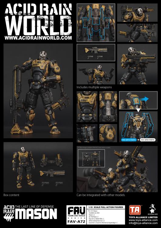 Toys Alliance Acid Rain FAV-A72 Mason