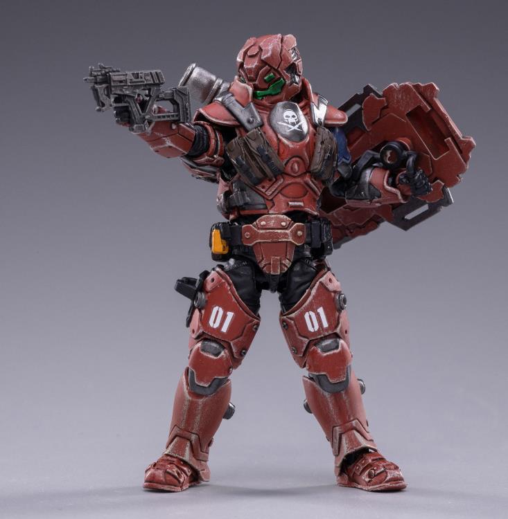 From Joy Toy, this Battle for the Stars 01st Legion Steel set of figures is incredibly detailed in 1/18 scale. Each figure is highly articulated and includes weapon accessories.