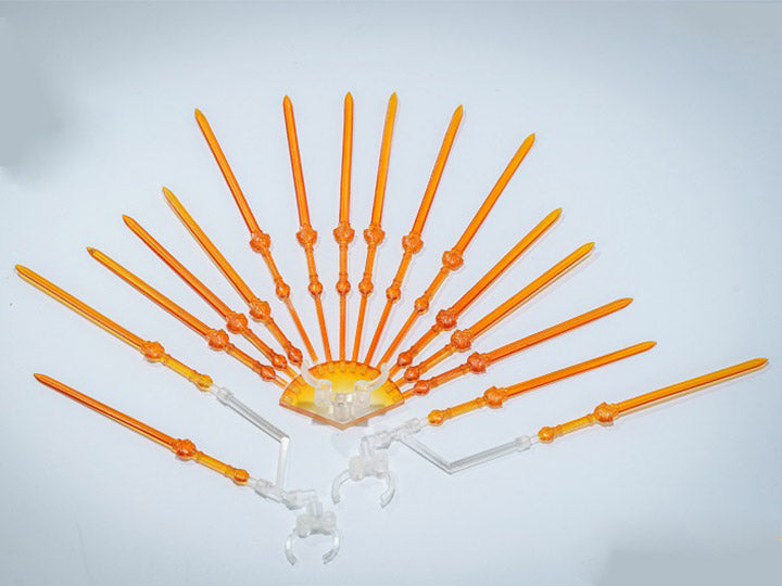 Elevate your Enveloped Yaomo series figures with this Thousand Flying Swords accessory pack.