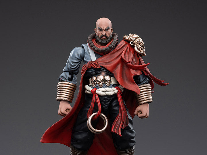 Joy Toy Dark Source JiangHu Changwu Temple Monk Wunian figure is incredibly detailed in 1/18 scale. JoyToy, each figure is highly articulated and includes accessories.