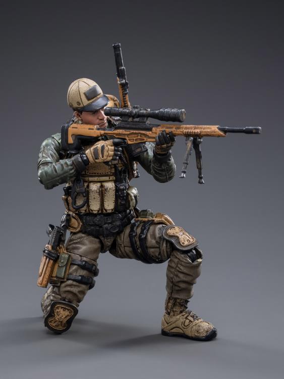 Joy Toy Freedom Militia figures are incredibly detailed in 1/18 scale. JoyToy figure is highly articulated and includes weapon accessories as well as several pieces of removable gear.