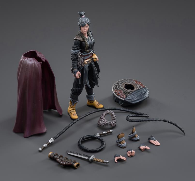 From Joy Toy, this Dark Source JiangHu YunYue Qin/ Changwu Temple Monk Wunian/Wuzun Sect Tengtian Yue/ Xun Shentu figure figure are incredibly detailed in 1/18 scale. Each figure is highly articulated and includes accessories.