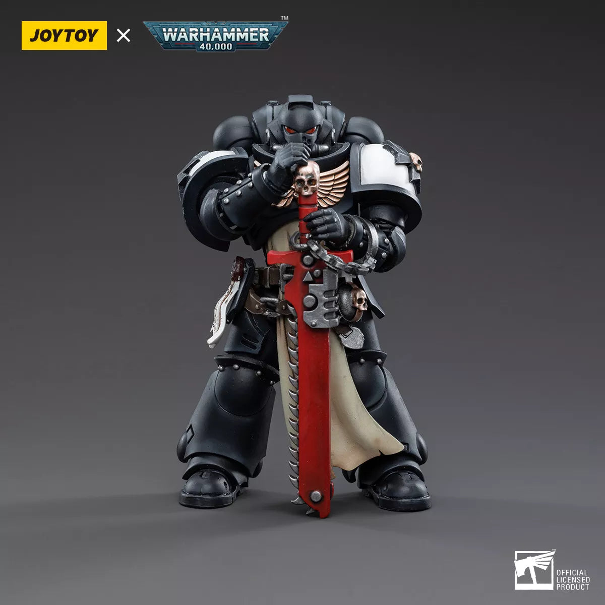The most elite of the Space Marine Chapters in the Imperium of Man, Joy Toy brings the Ultramarines from JoyToy Warhammer 40k to life with this new series of 1/18 scale figures. Each Joy Toy figure includes interchangeable hands and weapon accessories and stands between 4″ and 6″ tall.