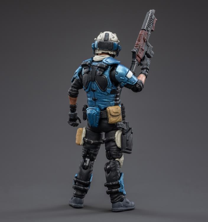 Dark Source Purge 01 Combination Warfare Mecha (Blue Vers.) 1/25 Scale Figure. Joy Toy's military vehicle series continues with the Purge 01 Combination Warfare Mecha and pilot figure!