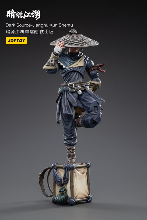 Joy Toy Dark Source JiangHu Xun Shentu figure is incredibly detailed in 1/18 scale. JoyToy, each figure is highly articulated and includes accessories.