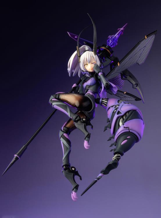 The Argidae Girl BEE-04R figure is based on an illustration by Mogumo in 1/12 scale! With several removable parts and a movable eyeball gimmick, this figure is easily customizable for your collection! The base of the figure even includes storage for smaller additional parts when they are not in use!
