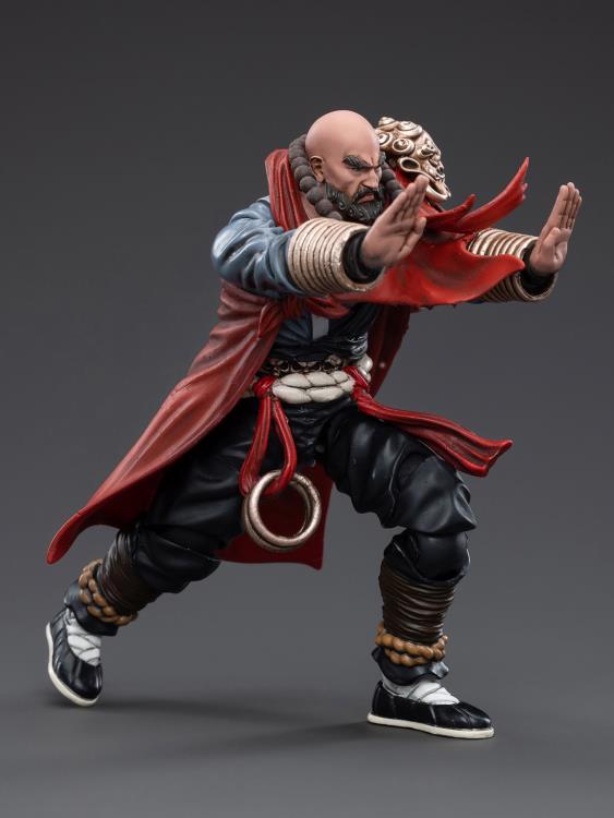 Joy Toy Dark Source JiangHu Changwu Temple Monk Wunian figure is incredibly detailed in 1/18 scale. JoyToy, each figure is highly articulated and includes accessories.