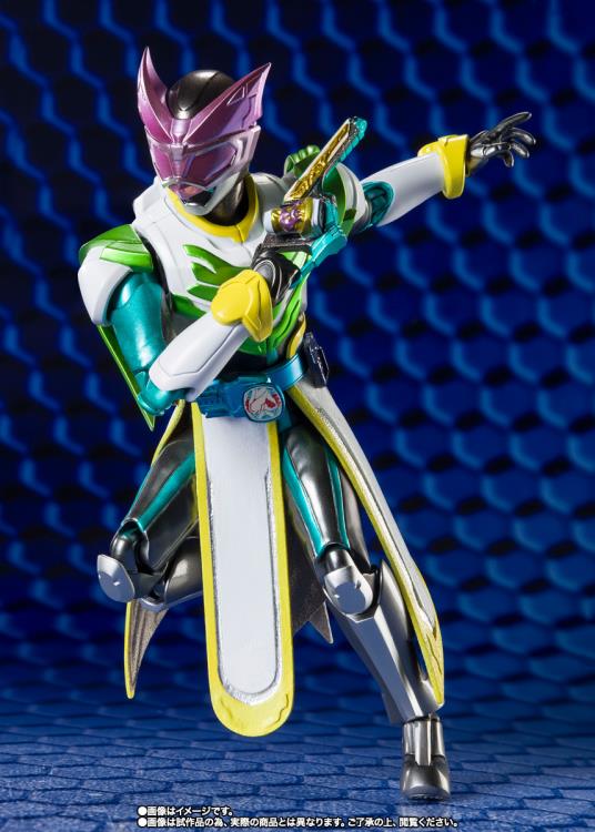 Premium Bandai/ Tamashii Nation/ Bandai Spirits/S.H.Figuarts From the Kamen Rider Revice series comes a new S.H.Figuarts figure: Kamen Rider Live in Bat Genome and Jackal Genome form! Measuring around 6 inches tall, Kamen Rider Live features multiple points of articulation and comes with Bat and Jackal Genome parts.