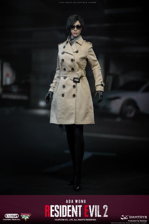 NAUTS and DAMTOYS have teamed up one last time to present the ultimate figure from the popular Capcom game Resident Evil 2: Ada Wong! The seamless body can be posed to perfectly recreate the character’s style, with over 30 movable joints to provide collectors with great playability through the possible poses.