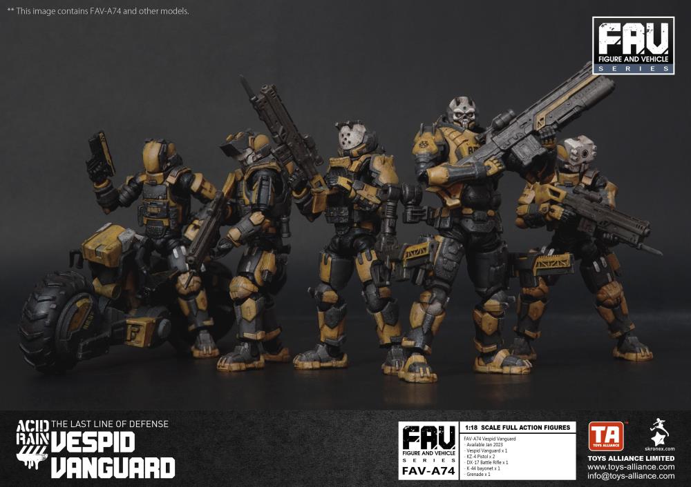Toys Alliance Acid Rain FAV-A74 Vespid Vanguard