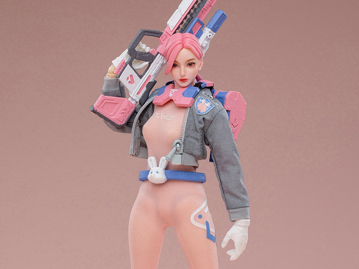 Joy Toy Frontline Chaos figure series continues in 1/12 Scale. Dressed in real cloth and stylish clothing, JoyToy Frontline Chaos is ready to run into battle with weapon combos.