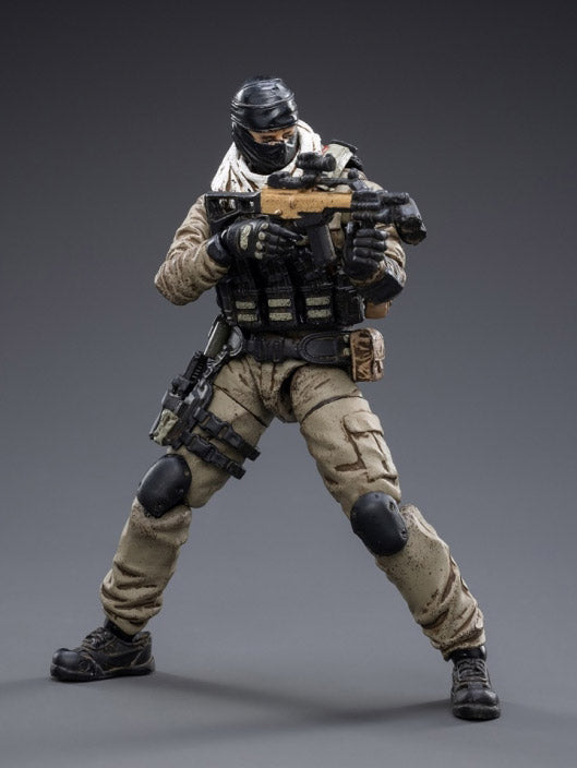 Joy Toy Freedom Militia figures are incredibly detailed in 1/18 scale. JoyToy figure is highly articulated and includes weapon accessories as well as several pieces of removable gear.