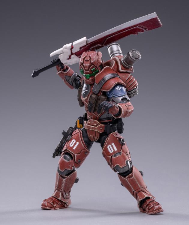 From Joy Toy, this Battle for the Stars 01st Legion Steel set of figures is incredibly detailed in 1/18 scale. Each figure is highly articulated and includes weapon accessories.