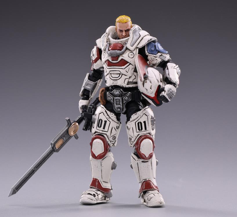 From Joy Toy, this Battle for the Stars 01st Legion Steel set of figures is incredibly detailed in 1/18 scale. Each figure is highly articulated and includes weapon accessories.