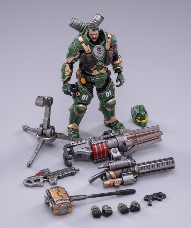From Joy Toy, this Battle for the Stars 01st Legion Steel set of figures is incredibly detailed in 1/18 scale. Each figure is highly articulated and includes weapon accessories.