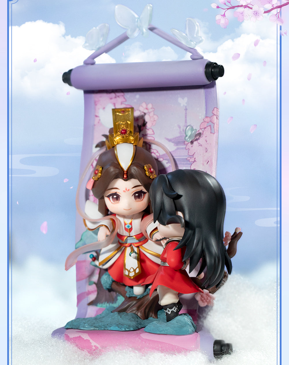 QingCang Heaven Offical's Blessings Hua Cheng Xie Lian Chibi Figure. QingCang has brought a series of Q Style Chibi Figure.