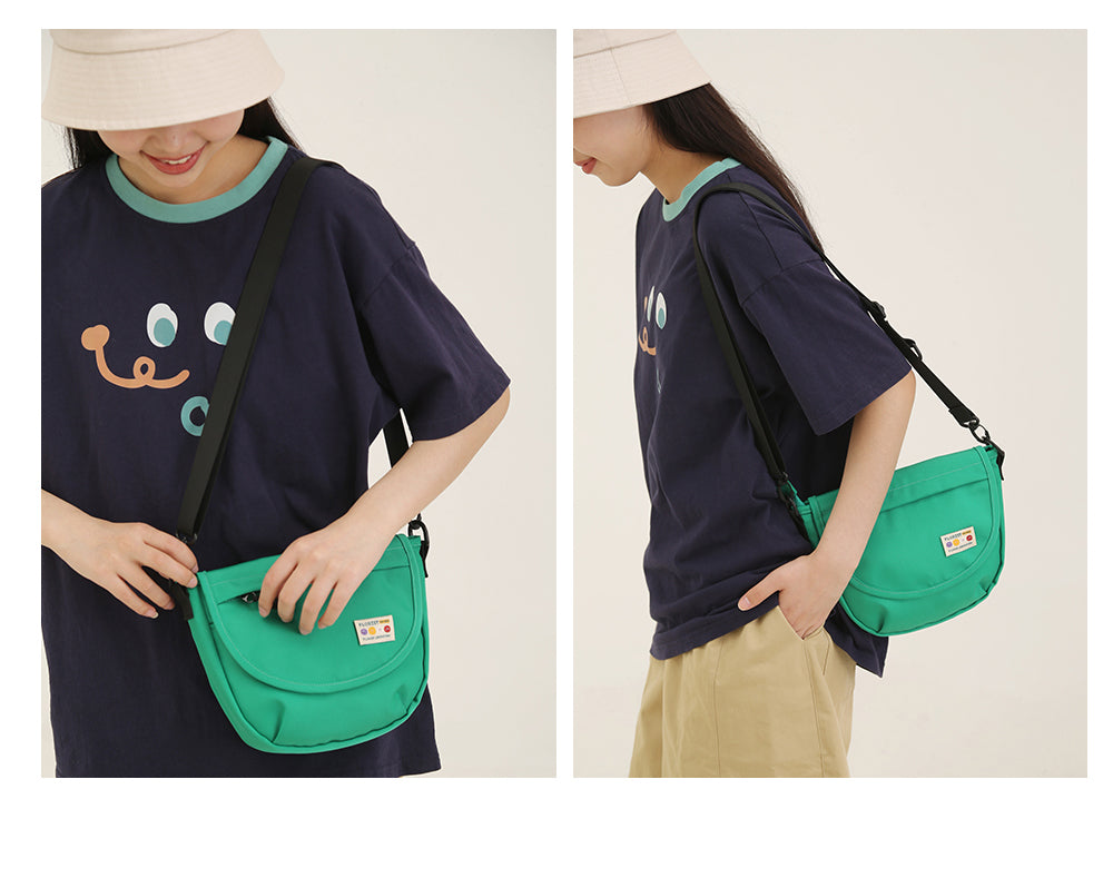 Summer Colourful Casual Flip Messenger Cross Body/Shoulder bag for school/ kids/ girls, suitable for travelling, going to school or casual hang out with friends.