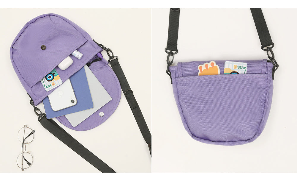 Summer Colourful Casual Flip Messenger Cross Body/Shoulder bag for school/ kids/ girls, suitable for travelling, going to school or casual hang out with friends.