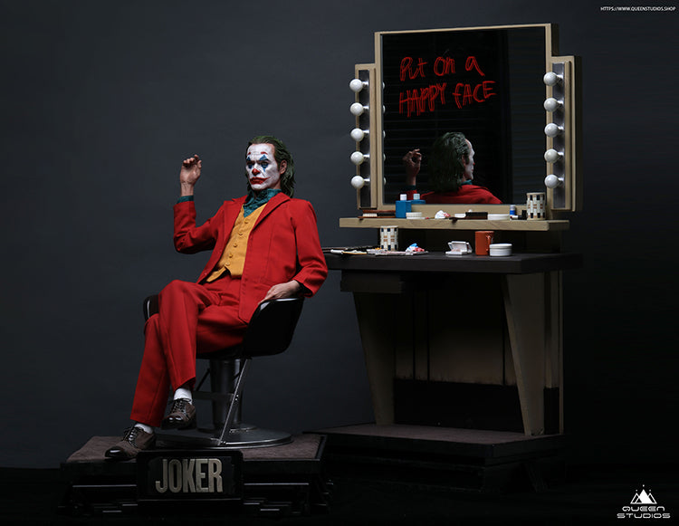 Queen Studios Dark Knight The Joker (Arthur Fleck) Joaquin Phoenix (2019) Regular 1/3 Scale Statue. The Regular Edition features a Joker head sculpt with full character likeness and sculpted hair.
