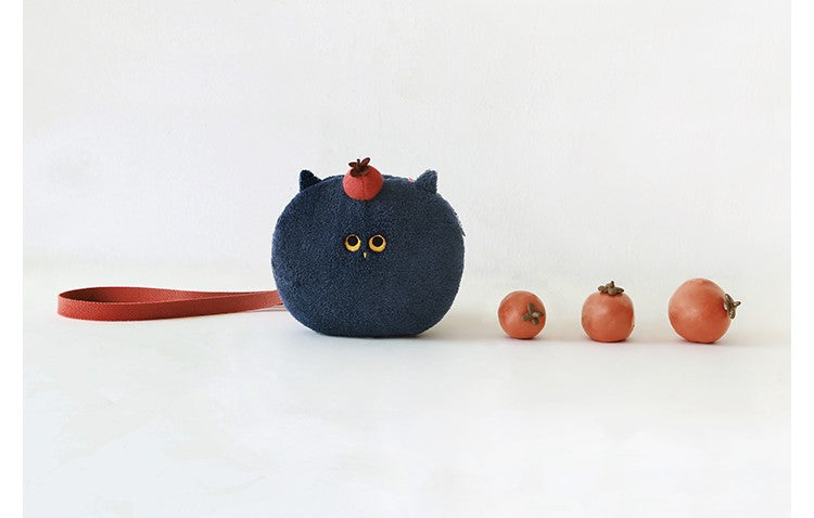 Casual Cute Plush Small Black Owl Cross Body Bag for school/ kids/ girls, suitable for travelling, going to school or casual hang out with friends.