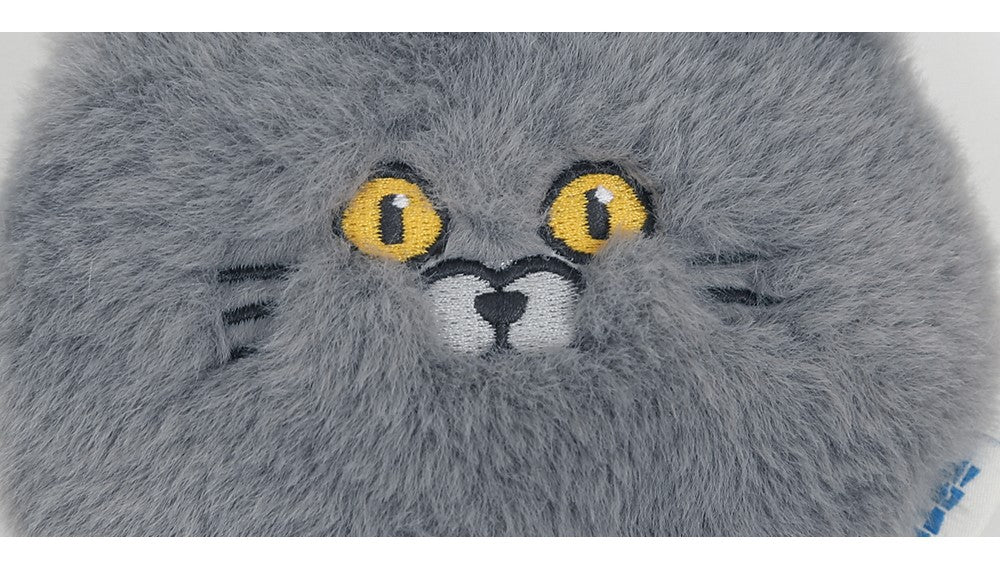 Cute Plush Cat Head Bag Accessory/ Bag Charm for school/ kids/ girls, suitable for travelling, going to school or casual hang out with friends.