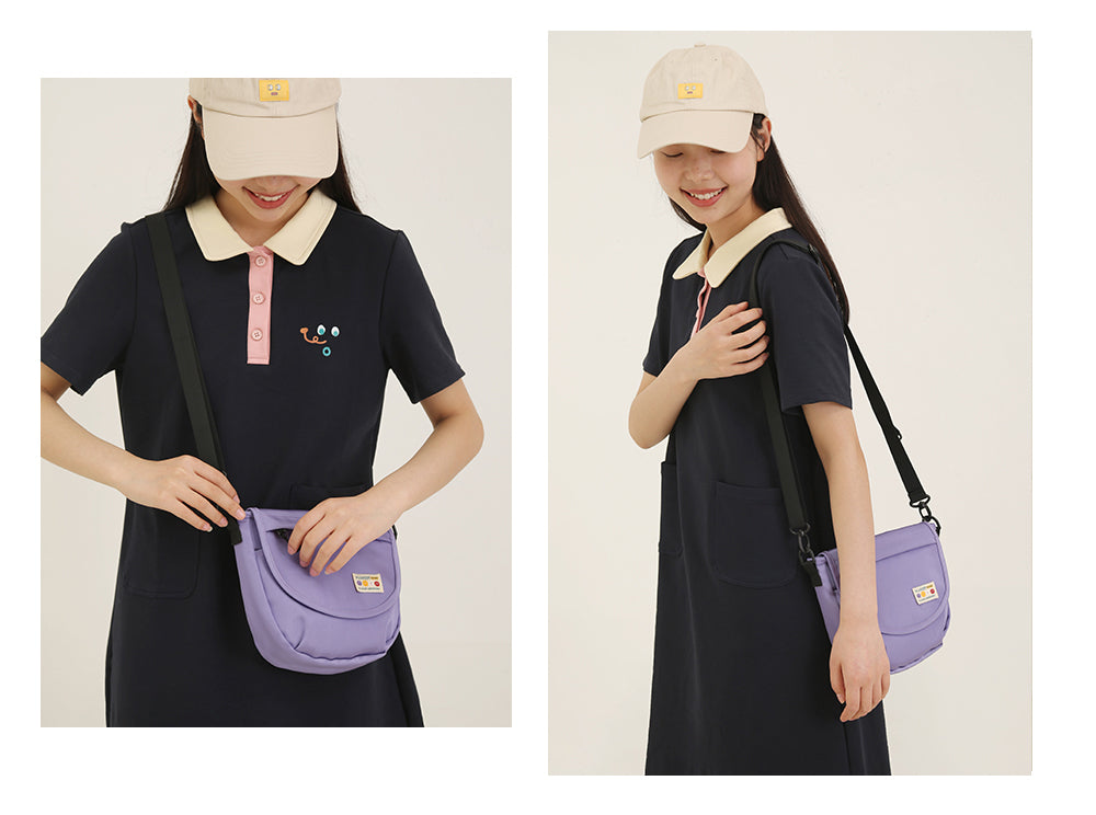 Summer Colourful Casual Flip Messenger Cross Body/Shoulder bag for school/ kids/ girls, suitable for travelling, going to school or casual hang out with friends.