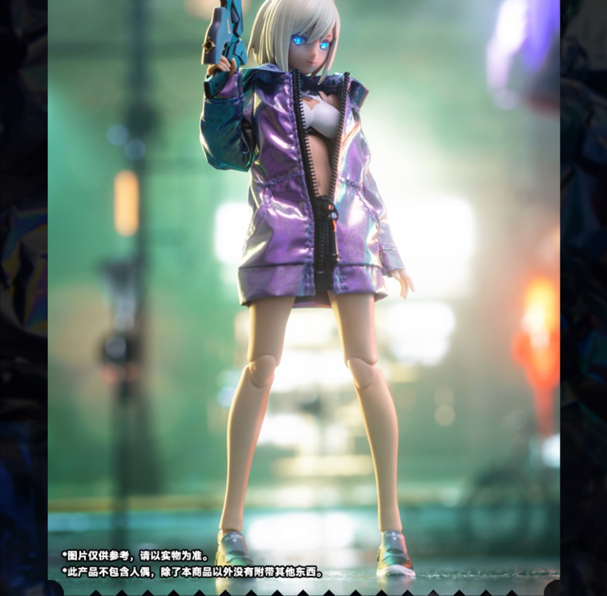 Snail Shell All Purpose Dazzling Blue and Purple Cloth Coat