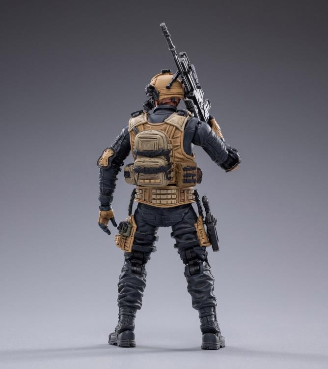 From Joy Toy, this set of Police Sniper, Assault, and Automatic Rifleman figures is incredibly detailed in 1/18 scale. Each figure is highly articulated and includes weapon accessories as well as several pieces of removable gear.