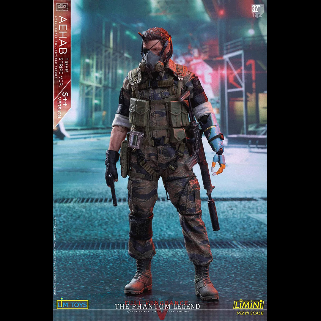 Limtoys S++Ver. Aehab Venom Snake 1/12 Figure | Berry Beary Limtoys S++Ver. Aehab Venom Snake 1/12 Figure | Berry Beary