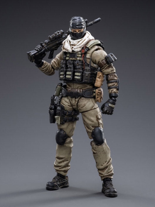 Joy Toy Freedom Militia figures are incredibly detailed in 1/18 scale. JoyToy figure is highly articulated and includes weapon accessories as well as several pieces of removable gear.
