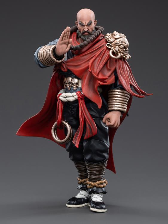 Joy Toy Dark Source JiangHu Changwu Temple Monk Wunian figure is incredibly detailed in 1/18 scale. JoyToy, each figure is highly articulated and includes accessories.