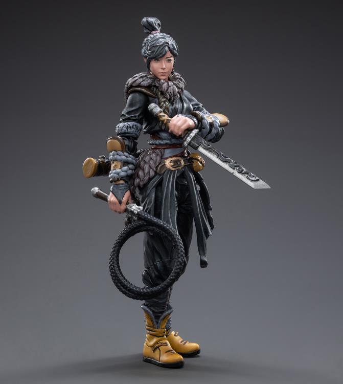 From Joy Toy, this Dark Source JiangHu YunYue Qin/ Changwu Temple Monk Wunian/Wuzun Sect Tengtian Yue/ Xun Shentu figure figure are incredibly detailed in 1/18 scale. Each figure is highly articulated and includes accessories.