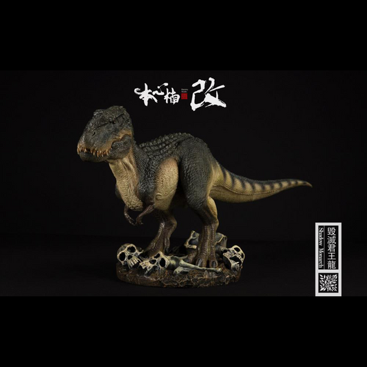 From Nanmu Studio, the Jurassic Series Vastatosaurus Rex (Shadow Monarch) is a must have for any dinosaur enthusiast. This realistically sculpted Vastatosaurus Rex is in 1/35 scale and features an exquisite painted finish.  This deluxe edition comes with a diorama base.