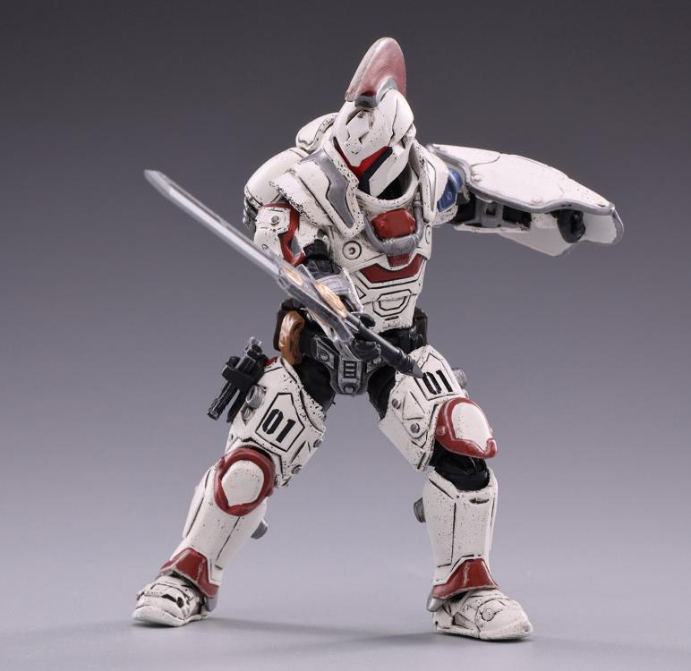 From Joy Toy, this Battle for the Stars 01st Legion Steel set of figures is incredibly detailed in 1/18 scale. Each figure is highly articulated and includes weapon accessories.