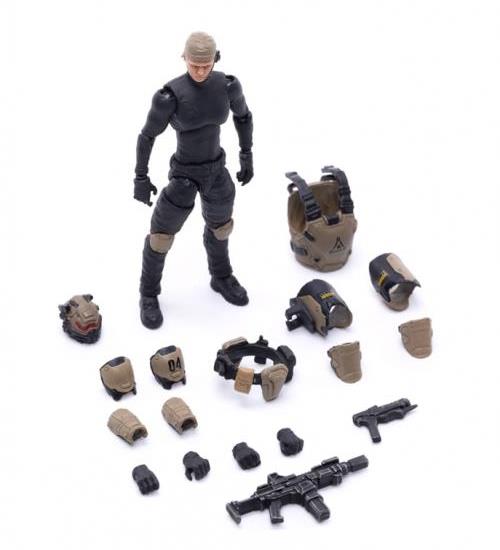 Joy Toy's military vehicle series continues with the Iron Wrecker 04 Heavy Firepower Mecha and pilot figure! Each 1/25 scale articulated military mech and pilot features intricate details on a small scale and comes with equally-sized weapons and accessories.