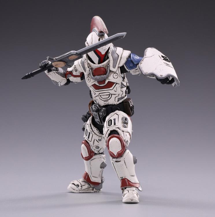 Joy Toy Battle for the Stars 01st Legion Steel set of figures is incredibly detailed in 1/18 scale. JoyToy, each figure is highly articulated and includes weapon accessories.