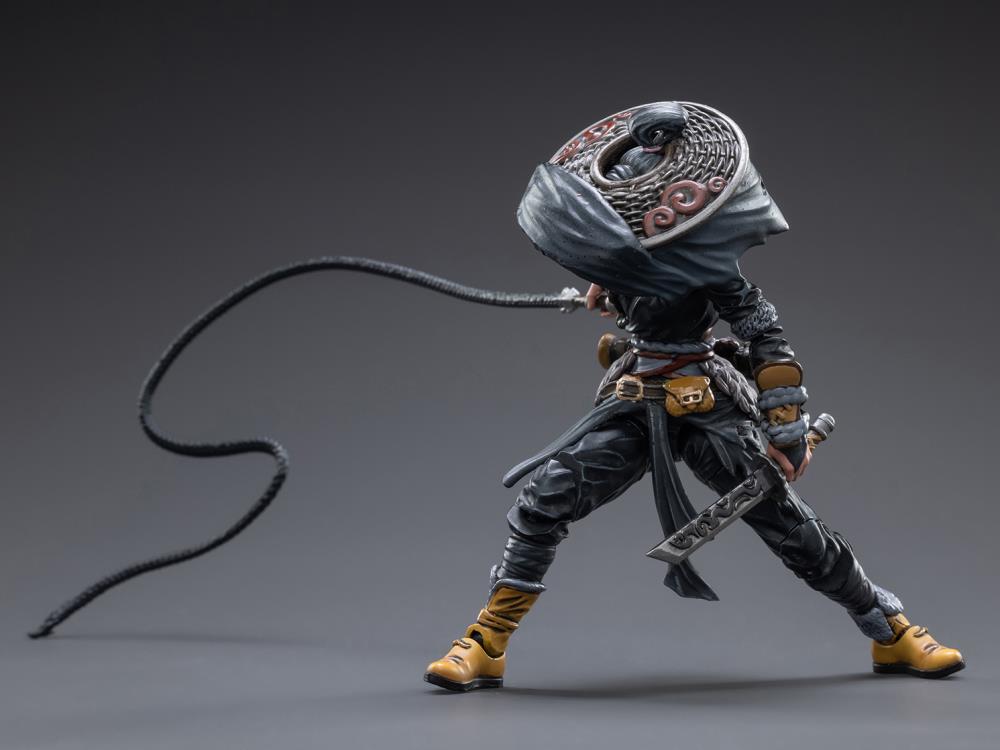 Joy Toy Dark Source JiangHu YunYue Qin figure is incredibly detailed in 1/18 scale. JoyToy, each figure is highly articulated and includes accessories.