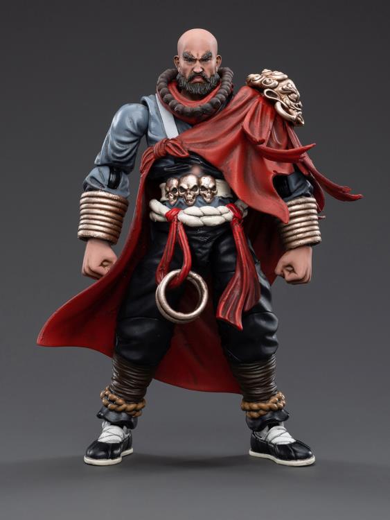 Joy Toy Dark Source JiangHu Changwu Temple Monk Wunian figure is incredibly detailed in 1/18 scale. JoyToy, each figure is highly articulated and includes accessories.