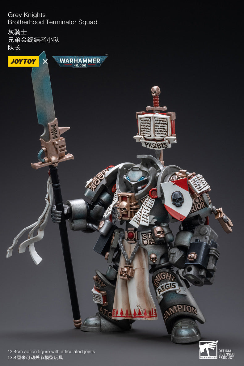 Joy Toy Warhammer 40K Grey Knights Brotherhood Terminator Squad Captain