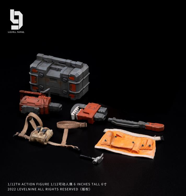 From Joy Toy comes a new action figure series in 1/12 scale: Frontline Chaos! Dressed in real cloth and stylish clothing, Lie is ready for battle with her trusty wrench and toolbox. Order yours today!