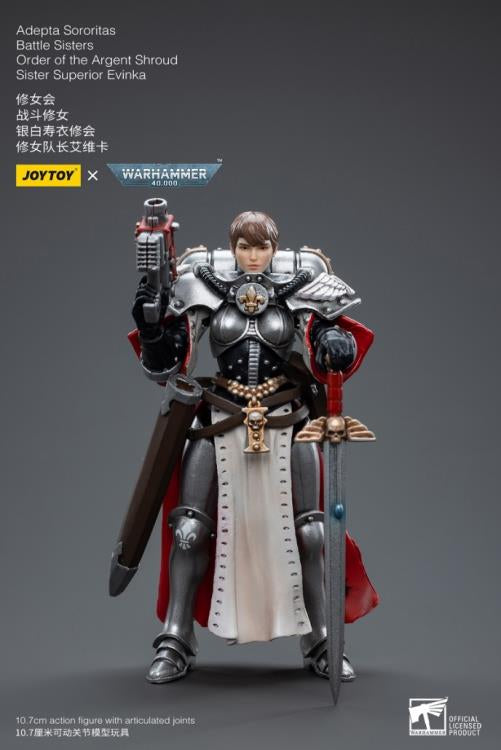 Joy Toy Adepta Sororitas Battle Sisters Order of the Argent Shroud Sister Superior Evinka