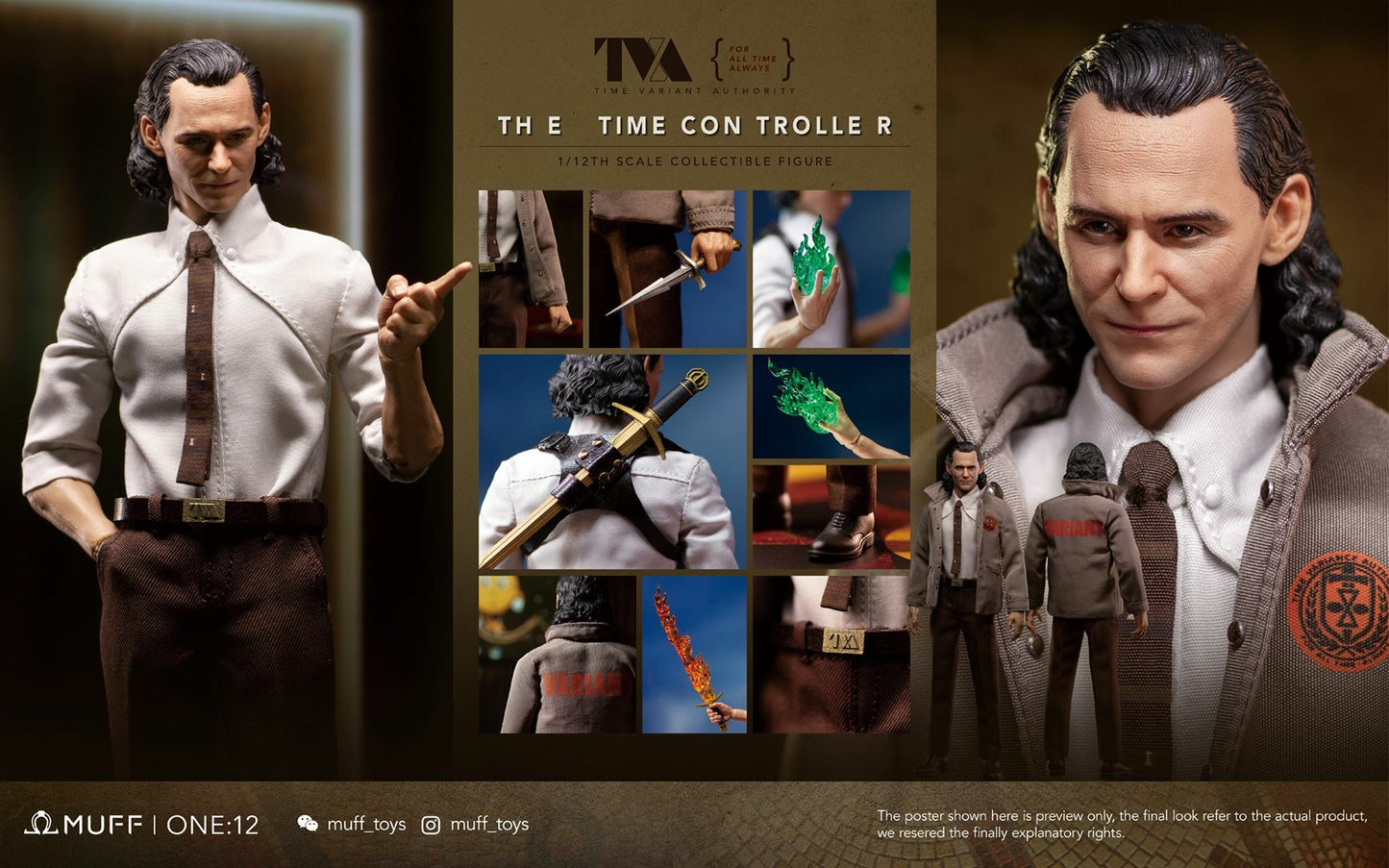 Muff Toys The Time Controller 1/12